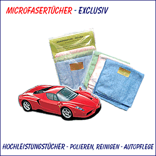 Lack-Pflege Microfasertücher 3 Set 8,- Euro