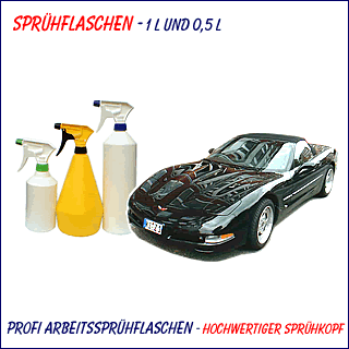 Sprühflaschen - Autopflege - Fahrzeugpflege