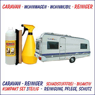 Caravan Set 27,- Euro Wohnwagen-, Auto-Pflege 
