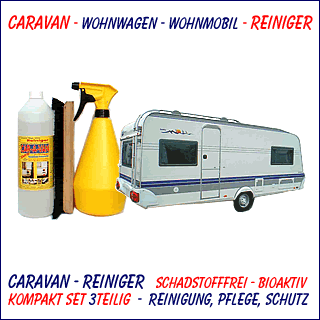 Caravan Set 27,- Euro Wohnwagen-, Auto-Pflege