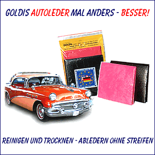 Autoleder anders Goldis 2er 8,- 4 Set 12,95 Euro